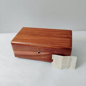 Vintage Miniature Lane Cedar Chest, Aberdeen Furniture Co, Rare w/Original Key